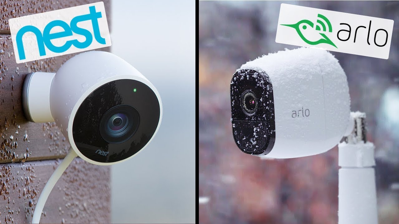 arlo or nest outdoor camera