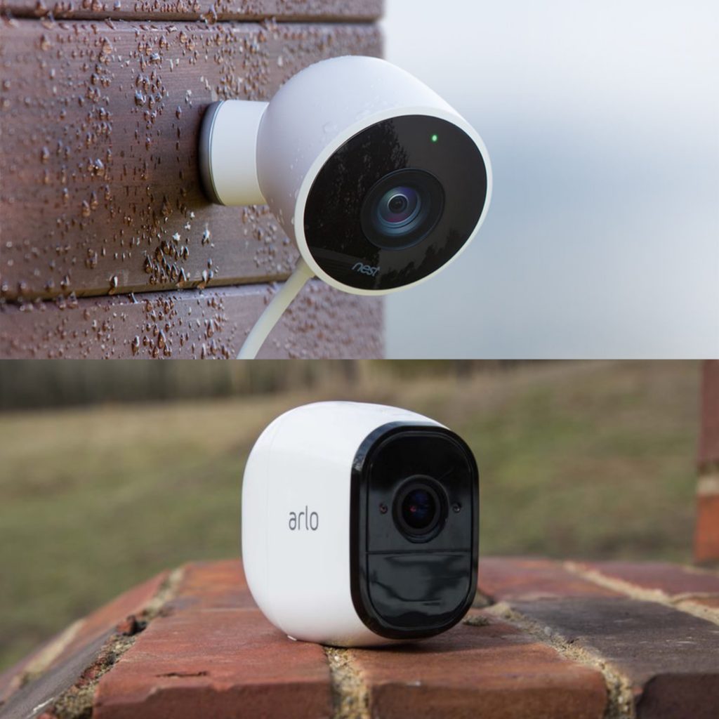 arlo or nest outdoor camera